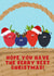 Funny Christmas Card - Berry Best Christmas - Puns created by Pink Peach Cards