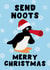 Funny Christmas Card - Pingu - Send Noots created by Pink Peach Cards