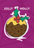Jolly Holly Christmas Card created by Hello Squid