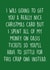 Funny Christmas Card - Oasis Reunion - Crap Card created by Pack a Punch Designs