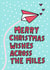 Cute Christmas Card - From Across the Miles - Long Distance created by Angela Chick