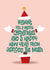 Cute Christmas Card - Tree - Santa created by Poppy Lane