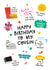 Cute Birthday Card - For Cousin - Illustrations created by Twisted Haggis