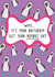 Funny Birthday Card - For Wife - Get Your Boobies Out created by @Laura Lonsdale Designs