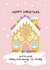 Cute Christmas Card - With Love from Our House to Yours - Gingerbread created by Pri M