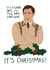 Funny Uncle Bryn Gavin and Stacey 'I'll tell you for why' Christmas card created by Iconicus Design