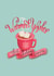 Classic Cozy Christmas card - Warmest Wishes - Hot Chocolate created by Angelicabydesign