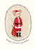 Cute Christmas Card - For Grandchildren - Santa Mouse created by Love Lucy Illustration