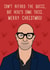 Funny Christmas Card - Stanley Tucci - Gucci created by Luke Oxtoby