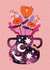 Arty Just Because Card - Vase - Flowers created by Atelier Bee