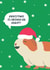 Cute Christmas Card - It's Guinea Be Great! created by KikiDoodles
