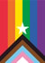 Arty Christmas Card - Pride Flag - Christmas Tree - LGBTQ+ created by Yay Days