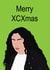 Charli XCX Brat Christmas card - Merry XCXmas created by DBD Designs
