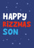 Happy Rizzmas Son Christmas Card created by Percy & Pearl