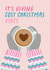 Cute Christmas Card - Cosy Vibes created by Percy & Pearl