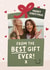 Funny Christmas Card - Best Gift Ever - Wink created by Fliss Muir