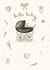 Classic New Baby Card - Hello Baby - Pram created by Love Lucy Illustration
