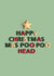 Funny Christmas Card - From The Kids - Mrs Poo Poo Head created by Pottsy Prints