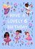 Pretty 6th Birthday Card - Ballerinas - For Her created by Pear Tree Press