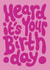 Fun Birthday Card - For Her - Typography created by Brand13