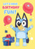 Bluey Birthday Card – Fun Party Balloons – Kids Birthday created by Danilo