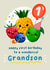 Cute Birthday Card - First Birthday - For Grandson created by Dolli Does Design
