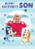 Bluey Birthday Card for Son – Personalised Photo Card created by Danilo