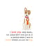 Funny Birthday Card - Dog - Number One created by Dandelion Stationery