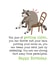 Funny Birthday Card - Racoon - The Joys Of Getting Older created by Dandelion Stationery