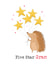 Cute Birthday Card - For Grandmother - Five Star Gran created by Dandelion Stationery