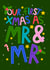First Christmas as Mr & Mr - Christmas Card for Husband - Just Married - LGBTQ+ created by Ludicrous Prints