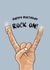 Fun Birthday Card - Rock On - Candles created by Abigail D Art
