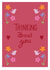 Cute Thinking Of You Card - Flowers - Hearts created by Georgia Hill