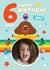 Personalised Hey Duggee 6th Birthday Photo Card For Kids created by Danilo