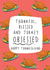 Fun Thanksgiving Card - Turkey Obsessed - Blessed created by @Laura Lonsdale Designs
