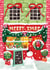 Cute Christmas Card - Snowman - Shop created by Aniet Illustration