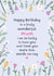 Heartfelt Birthday Card - For Mum - Flowers created by Fliss Muir