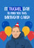 Funny Birthday Card - Thomas Tuchel - England Manager created by The Cake Thief