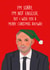 Funny Christmas Card - Thomas Tuchel - England Football Coach created by Bellollage