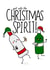 Cute Christmas Spirit Card created by Leanneco.Studio