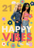 Barbie 21st Birthday Card – Happy Vibes created by Danilo
