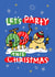 Cute Christmas Card - Party Rings created by The Playful Indian