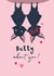 Cute Valentine's Day Card - Batty About You! - Bats created by Klara Hawkins