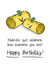 Cute Birthday Card - Khandvi - Awesome created by The Taste Buds