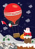 Santa delivers presents created by Konstantinos Chalaris