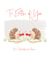 Cute hedgehog Christmas card to send to a couple -To Both Of You friends family created by REBECCA MCCULLOCH