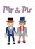Cute Wedding Card - Mr & Mr - Playmobil created by You've Got Pen On Your Face