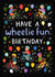Cute Birthday Card - Bikes - For Him created by Pear Tree Press