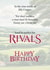 Funny Birthday Card - Rivals created by @MarcoLooks