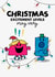 Cute Christmas Card - Mr. Grumpy And Little Miss Chatterbox - Mr. Men created by Mr. Men